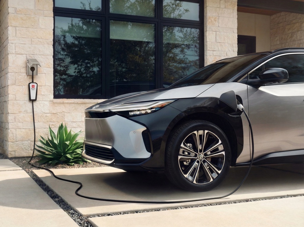 Toyota three-row electric SUV