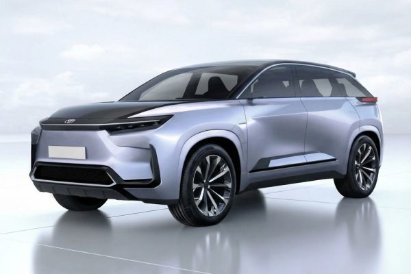 Toyota three-row electric SUV