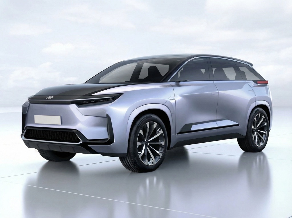 Toyota three-row electric SUV