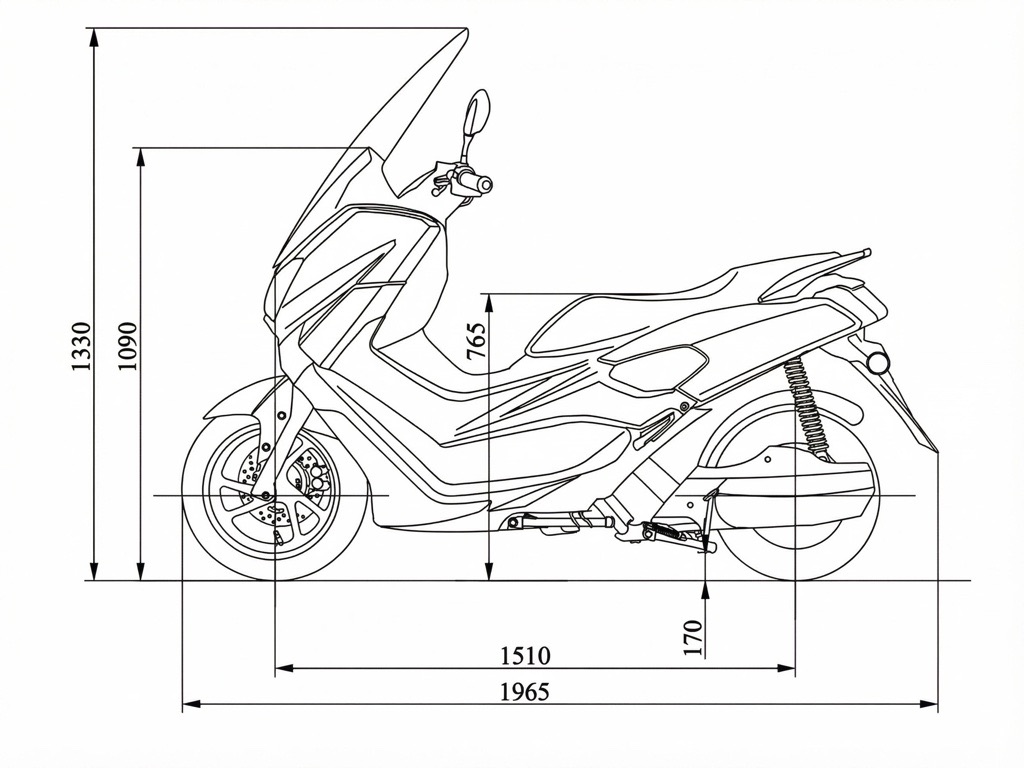 Trinity Jupiter GT: 300 km Range and 120 km/h Speed Make German Maxi-Scooter a Highway Contender 11 Trinity Jupiter GT