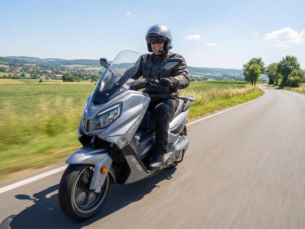 Trinity Jupiter GT: 300 km Range and 120 km/h Speed Make German Maxi-Scooter a Highway Contender 7 Trinity Jupiter GT