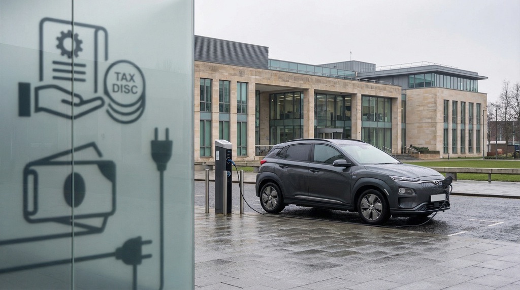 Electric SUV shown in the UK context representing government EV incentive policyCaption: Hyundai’s SBT approval unlocked eligibility for the UK’s official Electric Car Grant.
