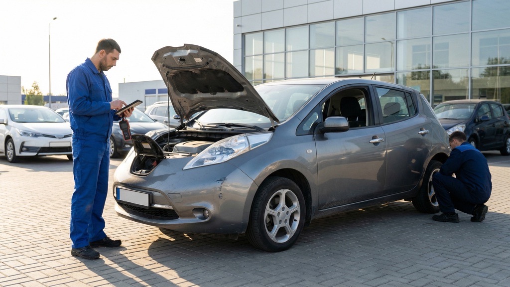 Used EV Battery Health Inspection