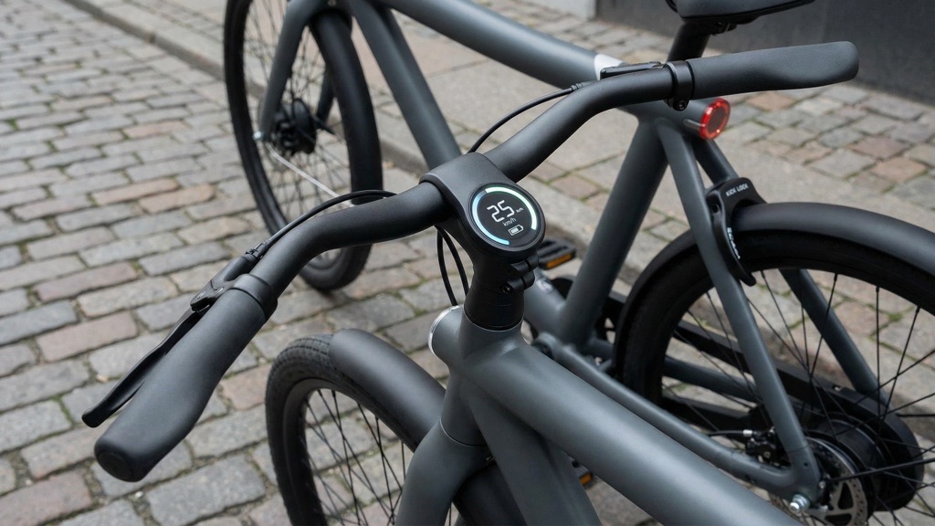 VanMoof S5 Review (2026): Design-Driven Commuter with Real-World Tradeoffs 10 VanMoof S5 Halo Ring Display and Kick Lock