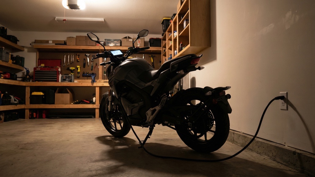 Vmoto Stash Charging at Home