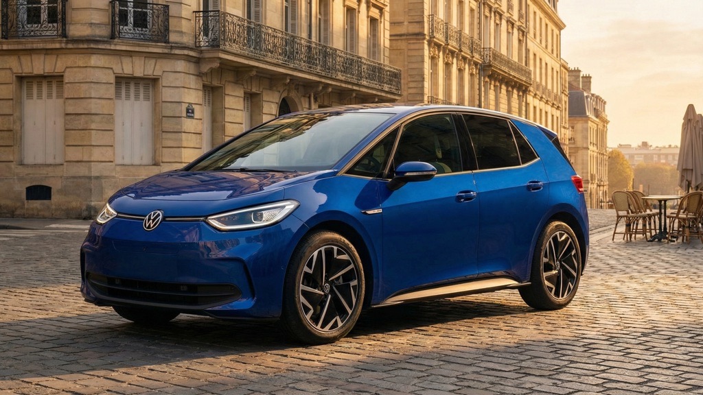 2026 Volkswagen ID.3 Front Three-Quarter View