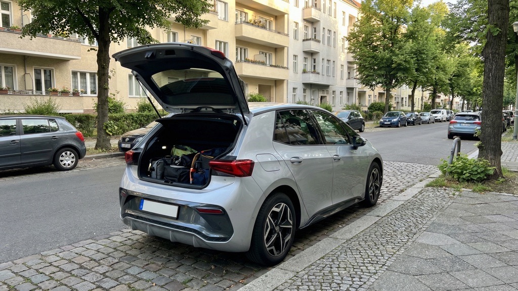 VW ID.3 Review (2026): Real-World Range, Charging, Ownership Costs & Ultimate Verdict 6 Volkswagen ID.3 Rear Practical View