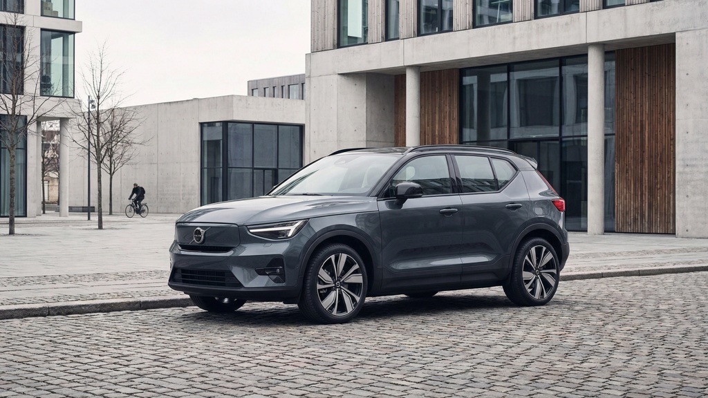 Volvo EX30 2025 Exterior in Urban Setting