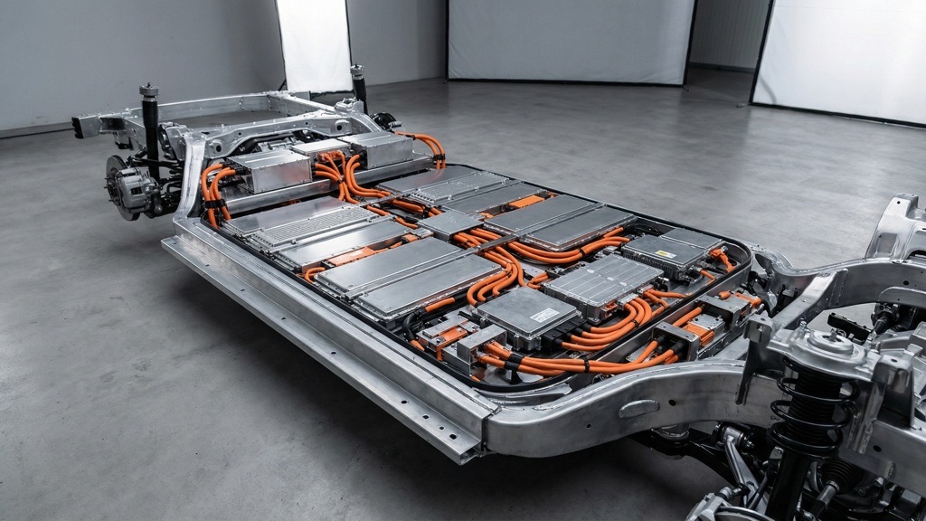 Xiaomi SU7 800V electric platform and battery system layout