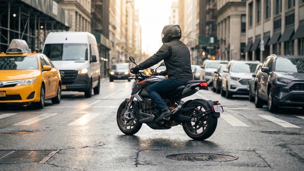 Zero SR/F Urban Riding Feel