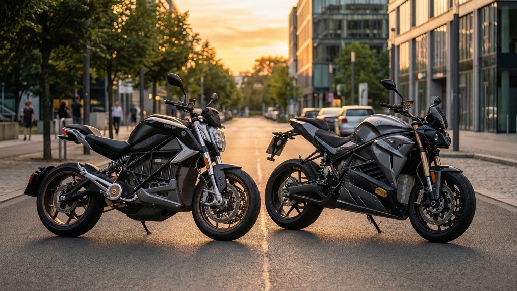 Zero SR/F vs Energica Eva Ribelle Side by Side