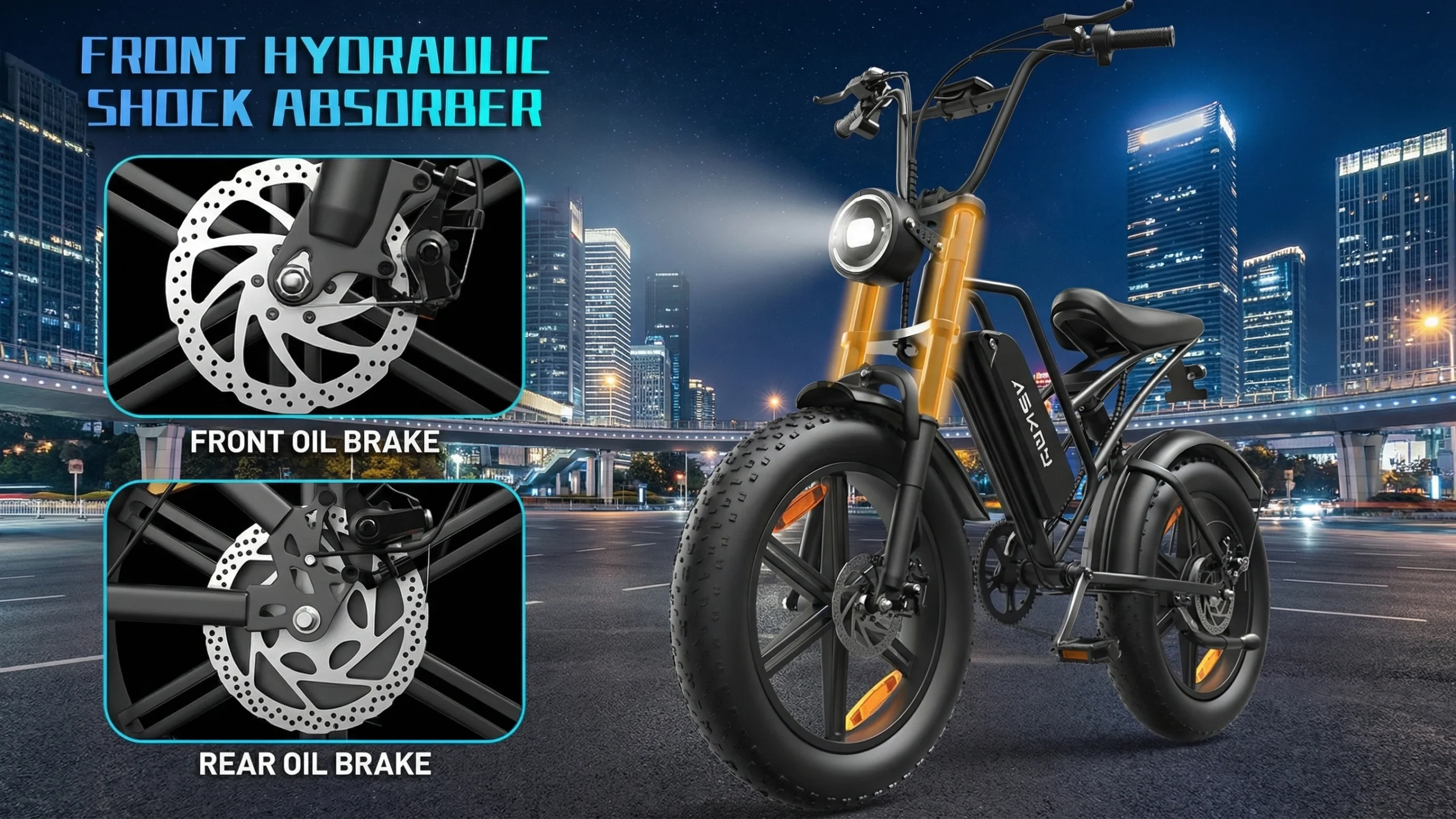 Askmy E500 electric bike