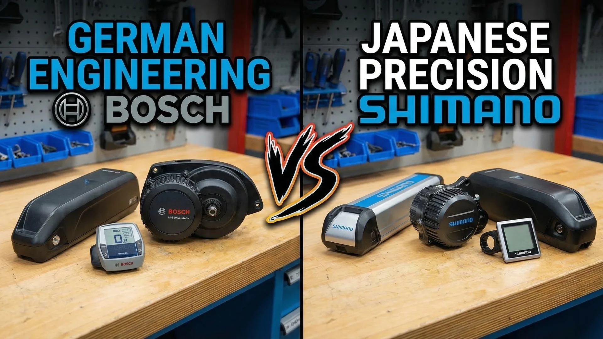 Bosch vs Shimano e-bike motor systems