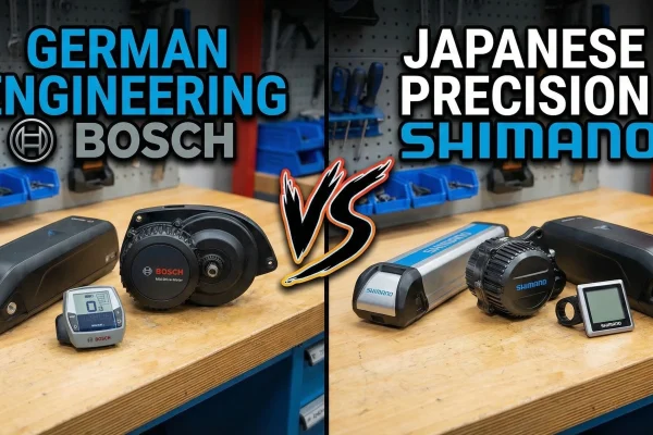 Bosch vs Shimano e-bike motor systems