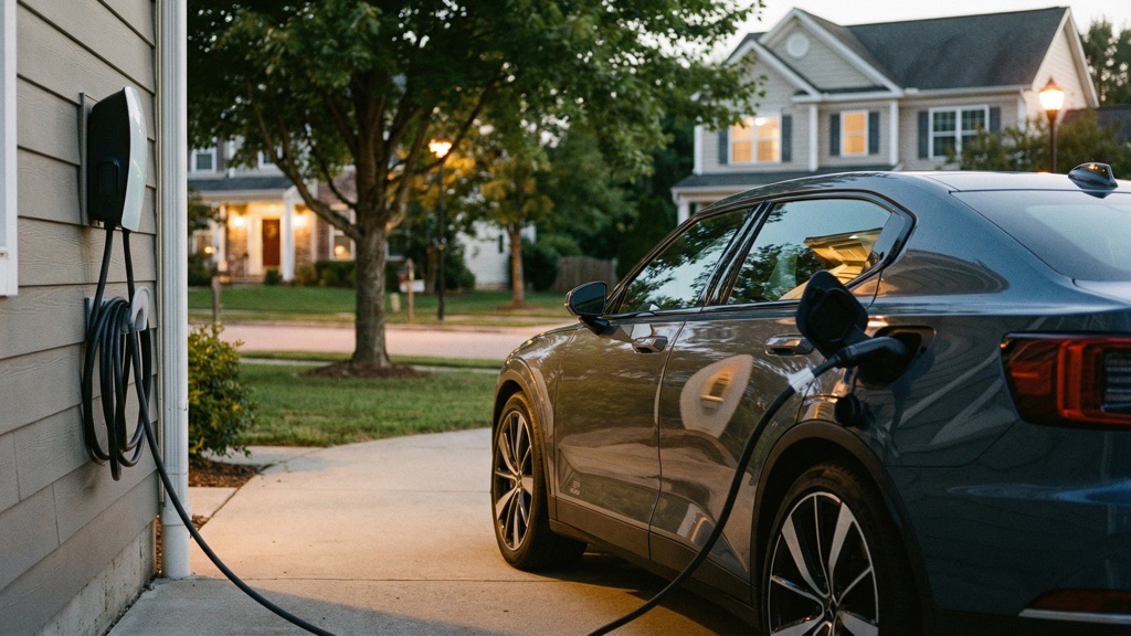 Electric Vehicle Charging at Home