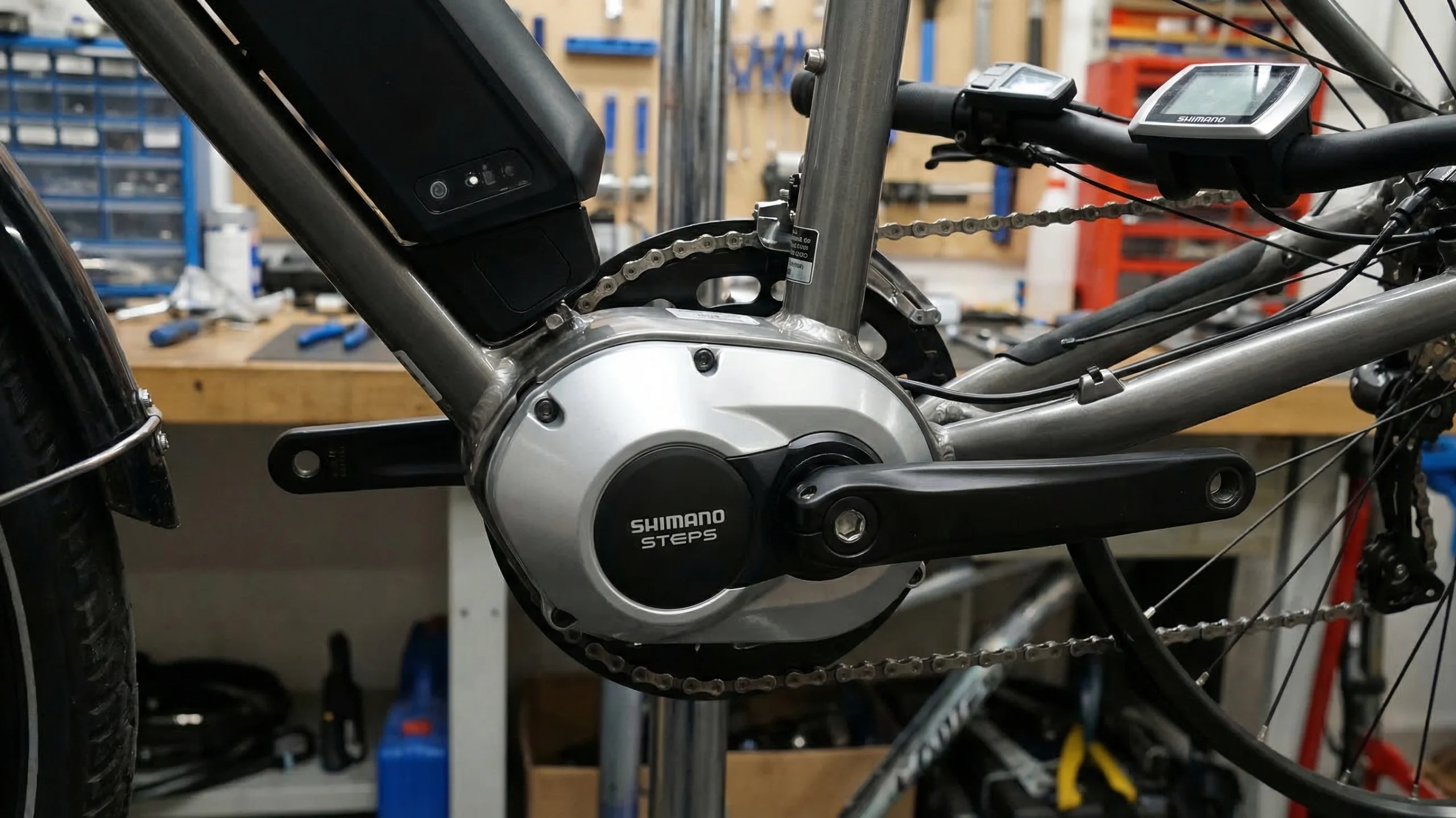 Shimano STEPS mid-drive motor system