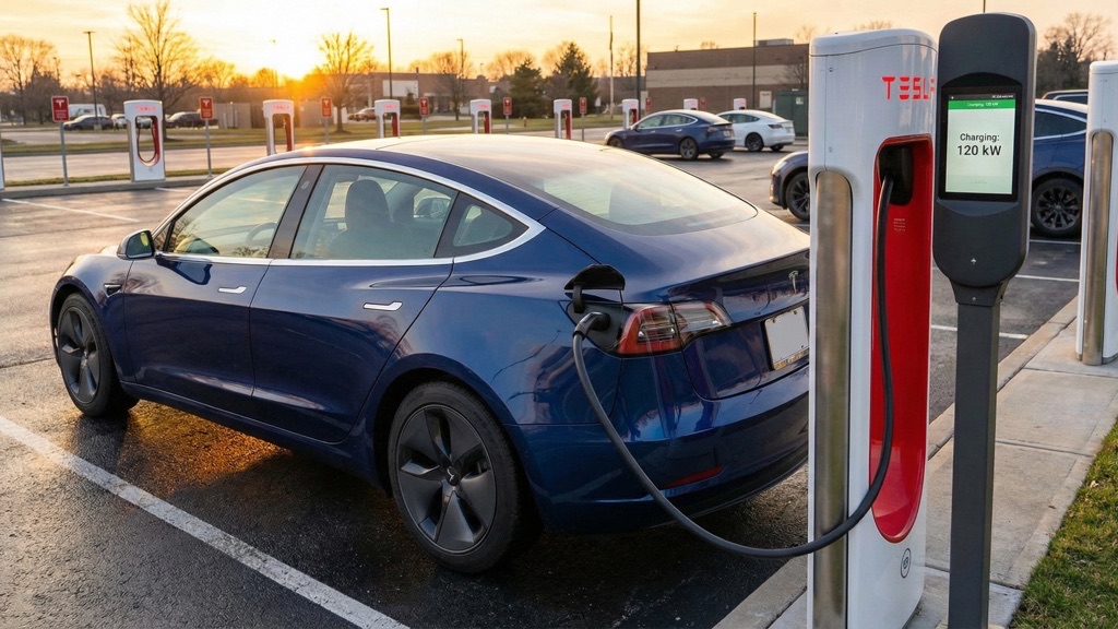 Tesla Model 3 (2019) Fast Charging