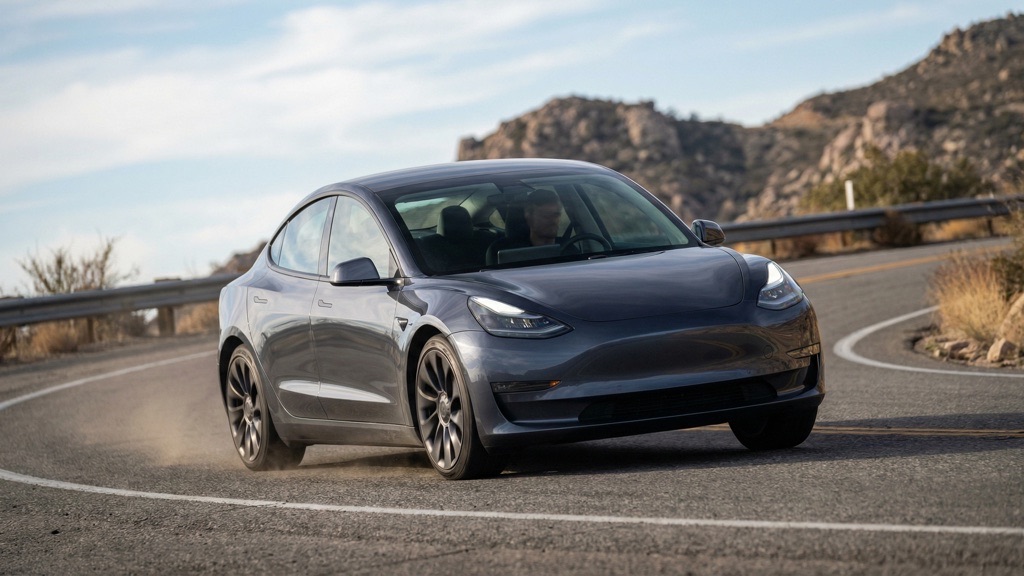 Tesla Model 3 Driving Dynamics