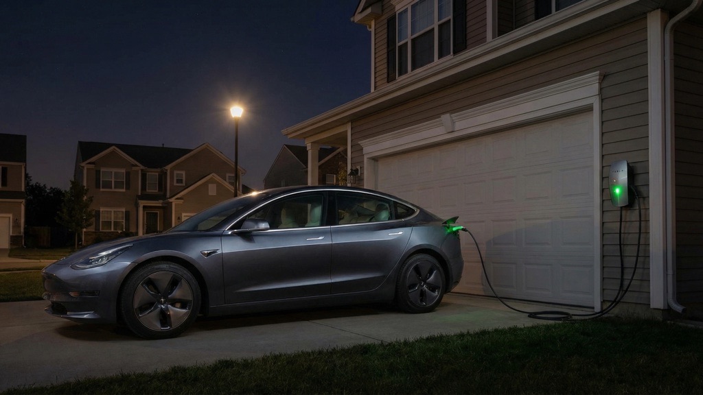 Tesla Home Charging: Advantages, Costs and What Owners Must Know in 2026 10 Tesla Charging Overnight at Home