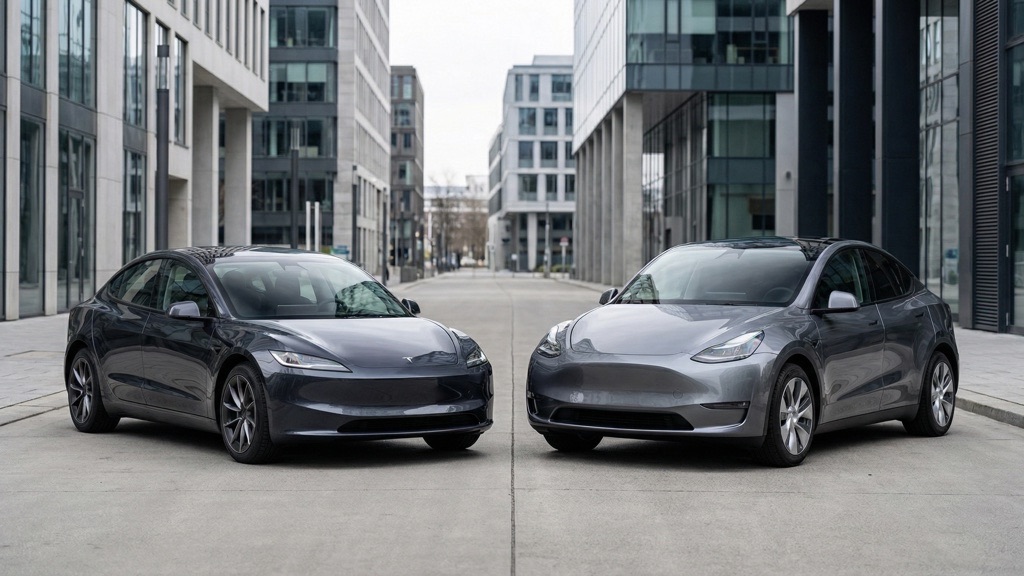 Tesla Model 3 vs Model Y Side-by-Side Comparison