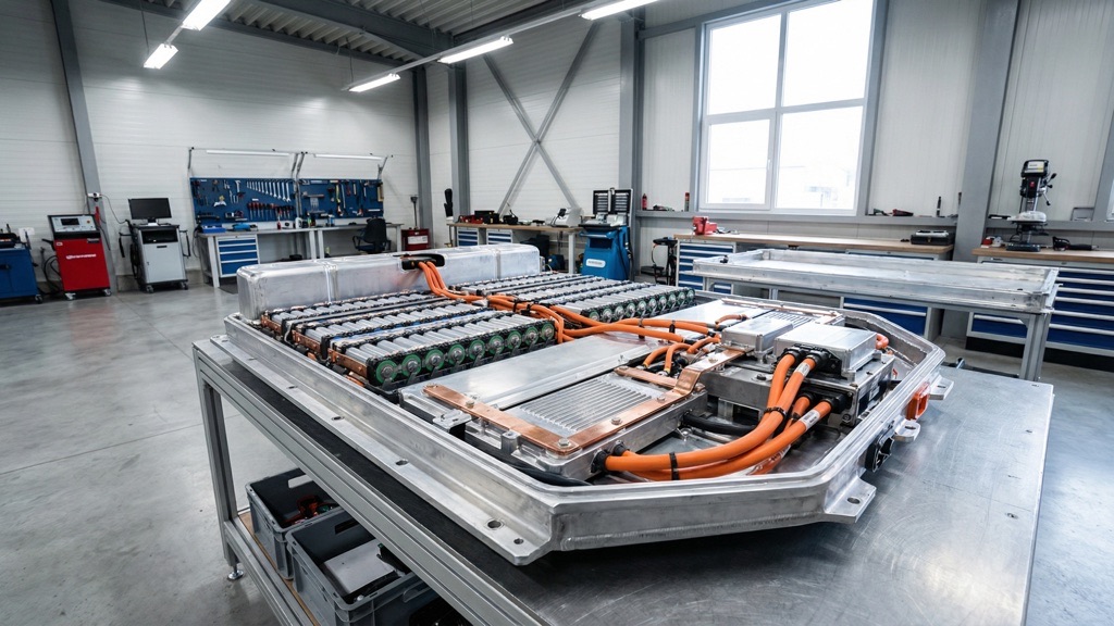 Tesla Model S 400V Battery Architecture