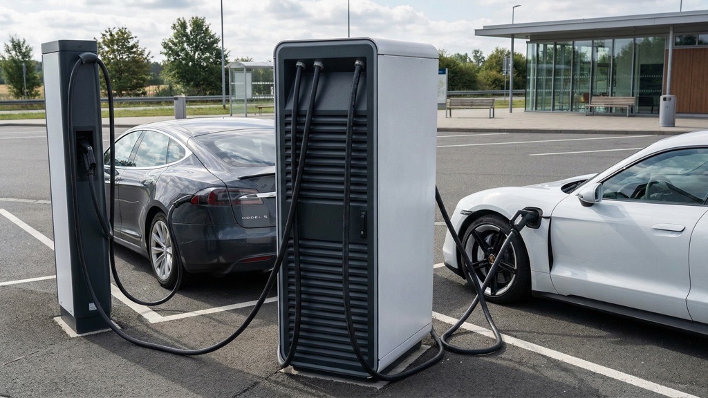 Tesla Supercharger vs 800V Fast Charging