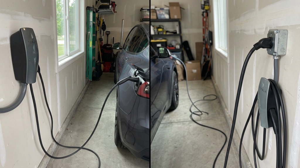 Tesla Home Charging: Advantages, Costs and What Owners Must Know in 2026 11 Tesla Wall Connector vs NEMA 14-50 Outlet